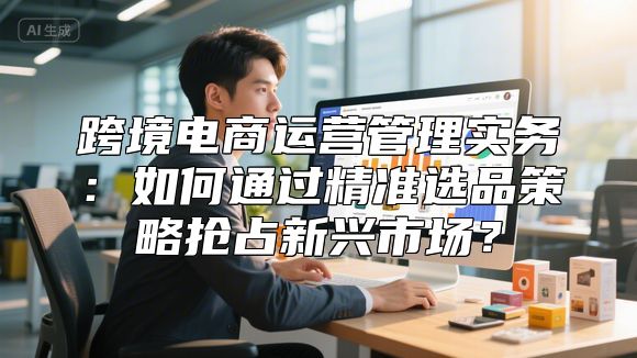 跨境电商运营管理实务：如何通过精准选品策略抢占新兴市场？