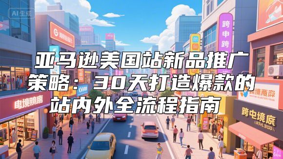 亚马逊美国站新品推广策略：30天打造爆款的站内外全流程指南​​