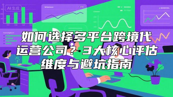 如何选择多平台跨境代运营公司？3大核心评估维度与避坑指南