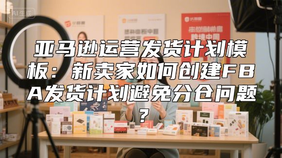 亚马逊运营发货计划模板：新卖家如何创建FBA发货计划避免分仓问题？