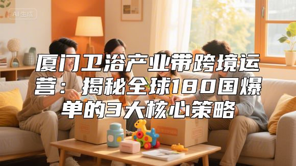 厦门卫浴产业带跨境运营：揭秘全球180国爆单的3大核心策略