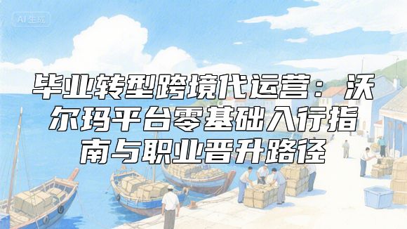 毕业转型跨境代运营：沃尔玛平台零基础入行指南与职业晋升路径