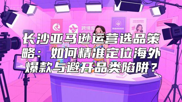 长沙亚马逊运营选品策略：如何精准定位海外爆款与避开品类陷阱？