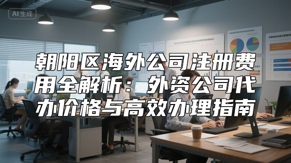 朝阳区海外公司注册费用全解析：外资公司代办价格与高效办理指南