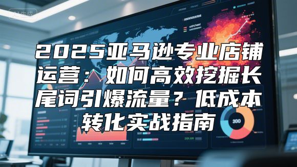2025亚马逊专业店铺运营：如何高效挖掘长尾词引爆流量？低成本转化实战指南