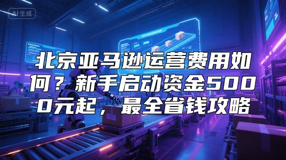 北京亚马逊运营费用如何？新手启动资金5000元起，最全省钱攻略