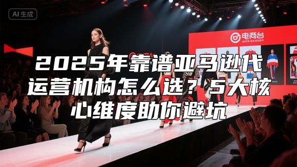 2025年靠谱亚马逊代运营机构怎么选？5大核心维度助你避坑