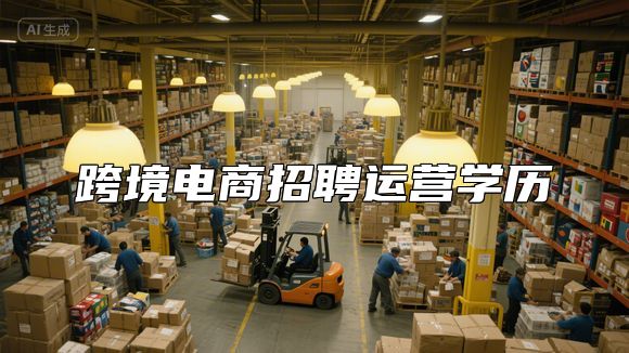 跨境电商招聘运营学历
