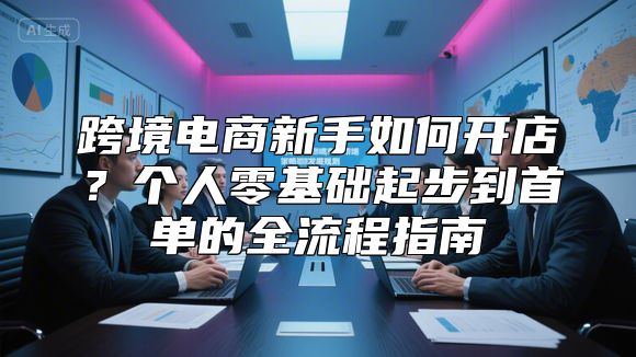 跨境电商新手如何开店？个人零基础起步到首单的全流程指南