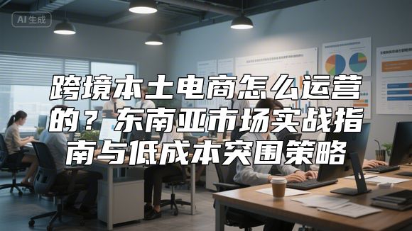 跨境本土电商怎么运营的？东南亚市场实战指南与低成本突围策略