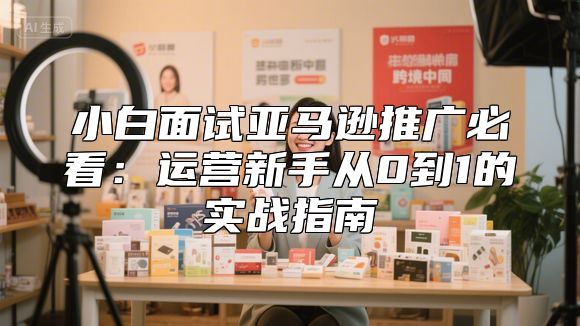 小白面试亚马逊推广必看：运营新手从0到1的实战指南