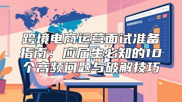 跨境电商运营面试准备指南：应届生必知的10个高频问题与破解技巧