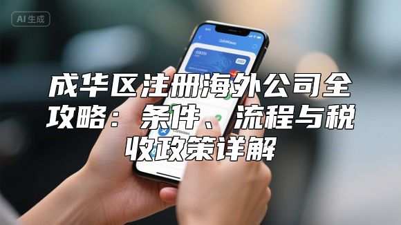 成华区注册海外公司全攻略：条件、流程与税收政策详解
