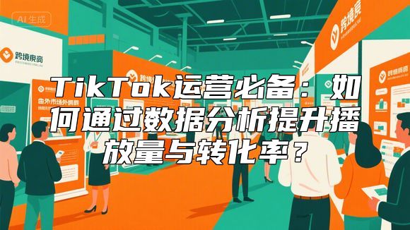 TikTok运营必备：如何通过数据分析提升播放量与转化率？
