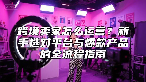 跨境卖家怎么运营？新手选对平台与爆款产品的全流程指南