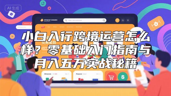 小白入行跨境运营怎么样？零基础入门指南与月入五万实战秘籍