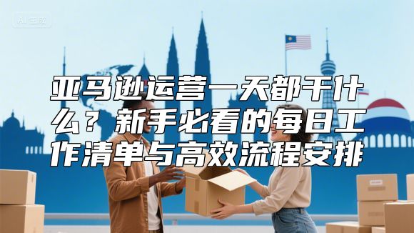 亚马逊运营一天都干什么？新手必看的每日工作清单与高效流程安排