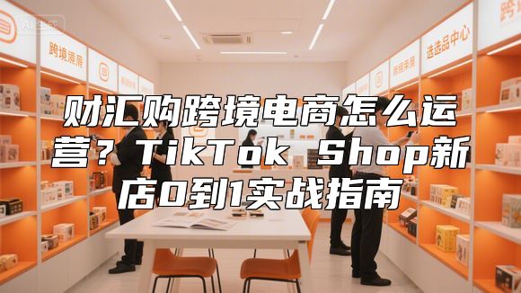 财汇购跨境电商怎么运营？TikTok Shop新店0到1实战指南