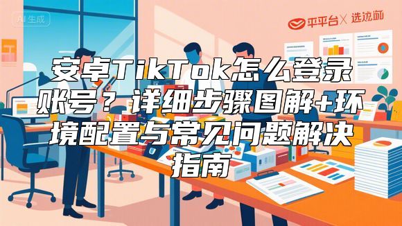 安卓TikTok怎么登录账号？详细步骤图解+环境配置与常见问题解决指南
