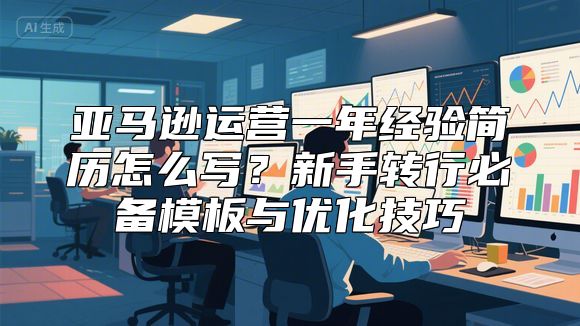 亚马逊运营一年经验简历怎么写？新手转行必备模板与优化技巧