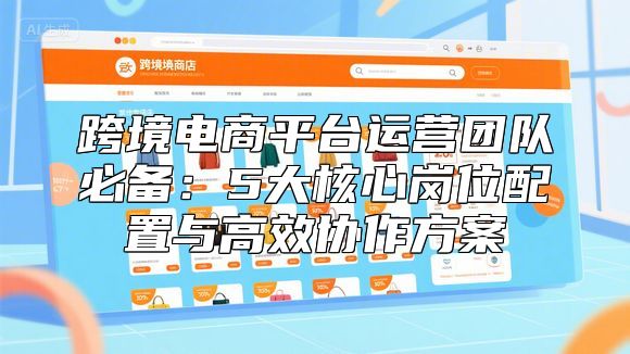 跨境电商平台运营团队必备：5大核心岗位配置与高效协作方案