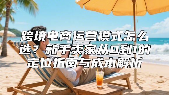 跨境电商运营模式怎么选？新手卖家从0到1的定位指南与成本解析