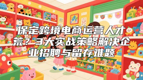 保定跨境电商运营人才荒？3大实战策略解决企业招聘与留存难题
