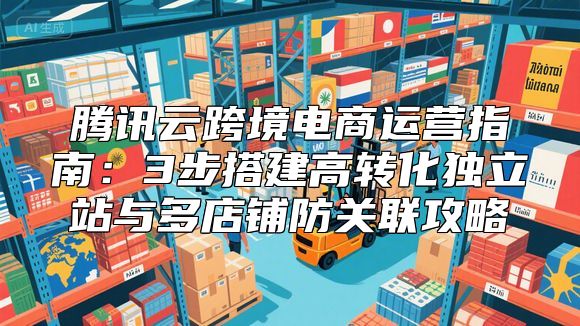腾讯云跨境电商运营指南：3步搭建高转化独立站与多店铺防关联攻略
