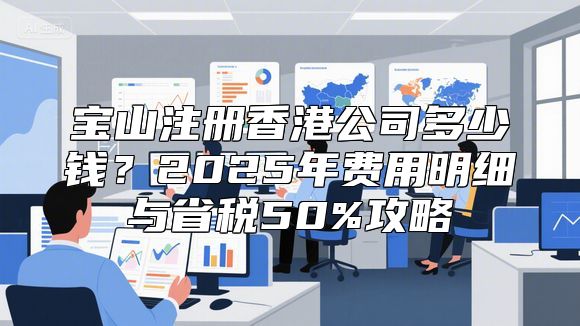 宝山注册香港公司多少钱？2025年费用明细与省税50%攻略