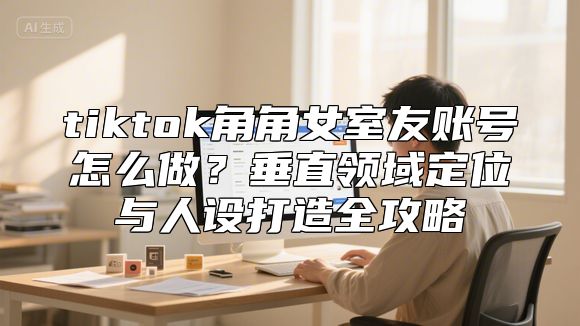 tiktok角角女室友账号怎么做？垂直领域定位与人设打造全攻略
