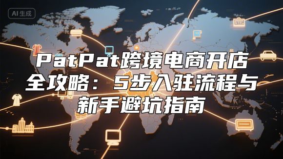 PatPat跨境电商开店全攻略：5步入驻流程与新手避坑指南