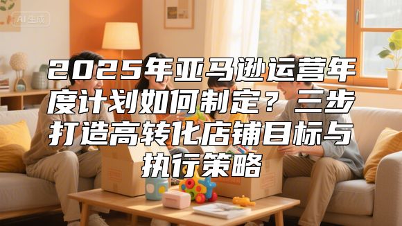 2025年亚马逊运营年度计划如何制定？三步打造高转化店铺目标与执行策略