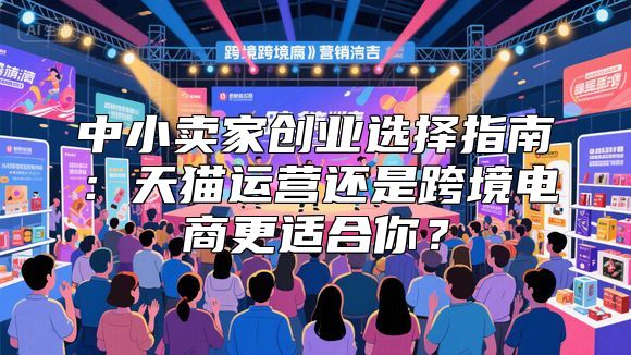 中小卖家创业选择指南：天猫运营还是跨境电商更适合你？