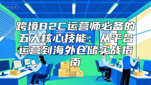 跨境B2C运营师必备的五大核心技能：从平台运营到海外仓储实战指南
