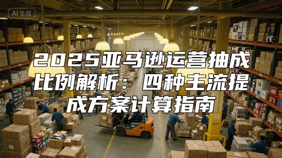 2025亚马逊运营抽成比例解析：四种主流提成方案计算指南