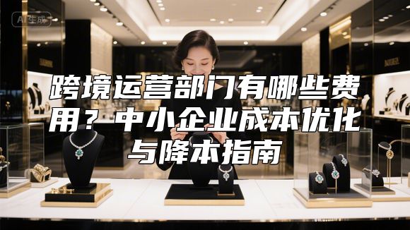 跨境运营部门有哪些费用？中小企业成本优化与降本指南