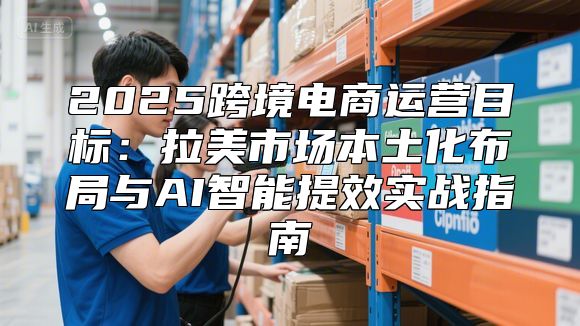 2025跨境电商运营目标：拉美市场本土化布局与AI智能提效实战指南
