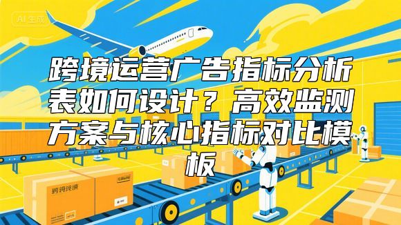 跨境运营广告指标分析表如何设计?高效监测方案与核心指标对比模板