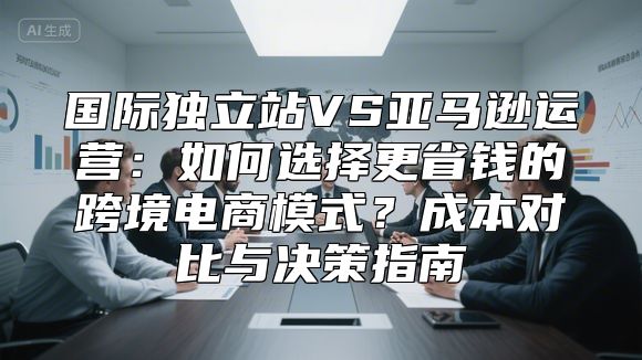 国际独立站VS亚马逊运营：如何选择更省钱的跨境电商模式？成本对比与决策指南