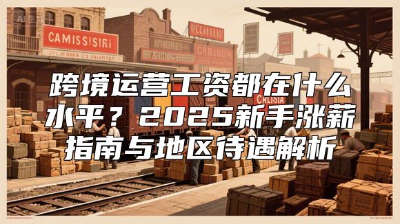 跨境运营工资都在什么水平？2025新手涨薪指南与地区待遇解析