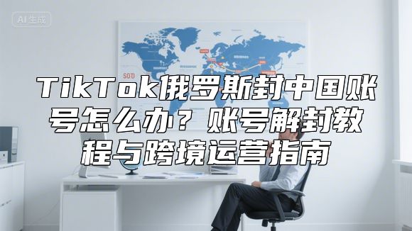 TikTok俄罗斯封中国账号怎么办？账号解封教程与跨境运营指南