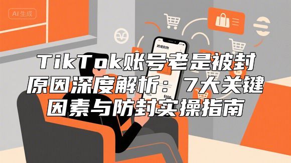 TikTok账号老是被封原因深度解析：7大关键因素与防封实操指南