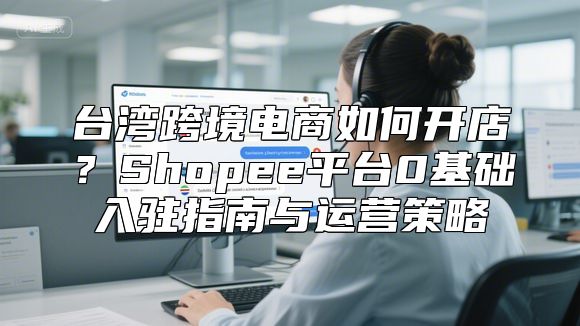 台湾跨境电商如何开店？Shopee平台0基础入驻指南与运营策略