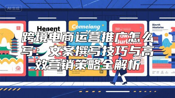 跨境电商运营推广怎么写：文案撰写技巧与高效营销策略全解析