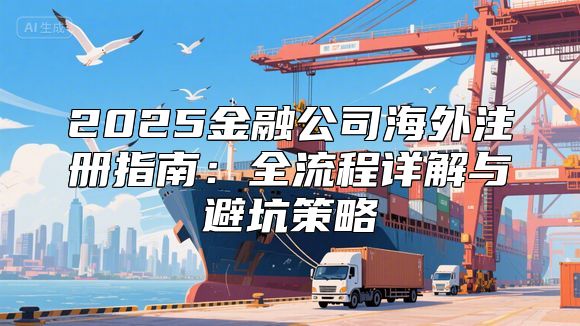 2025金融公司海外注册指南：全流程详解与避坑策略
