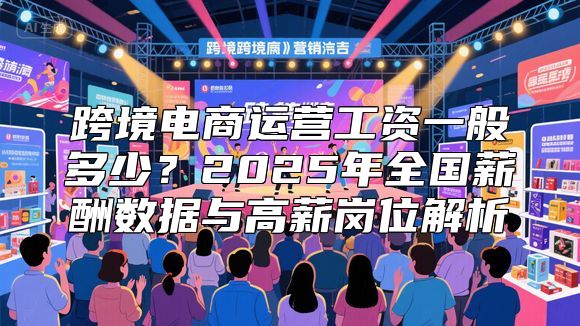 跨境电商运营工资一般多少？2025年全国薪酬数据与高薪岗位解析