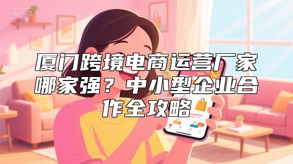 厦门跨境电商运营厂家哪家强？中小型企业合作全攻略