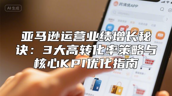 亚马逊运营业绩增长秘诀：3大高转化率策略与核心KPI优化指南