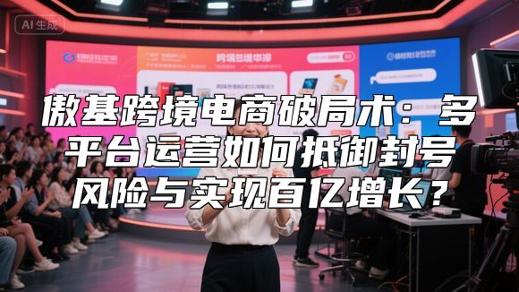 傲基跨境电商破局术：多平台运营如何抵御封号风险与实现百亿增长？