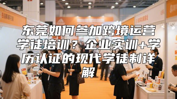 东莞如何参加跨境运营学徒培训？企业实训+学历认证的现代学徒制详解
